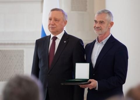 Вручение премии В.П. Ковачу
